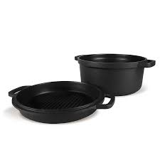 Troškinimo puodas+Grill keptuvė MAESTRO MR 4124
