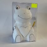 Keraminė taupyklė „Varlė“ piešimui