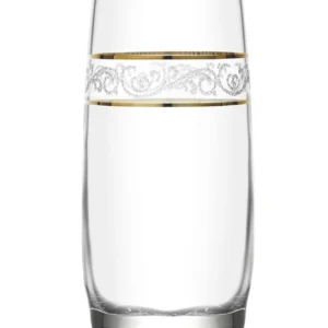 Stiklinių komplektas Lav Gold lines, stiklas, 0.39 l, 6 vnt