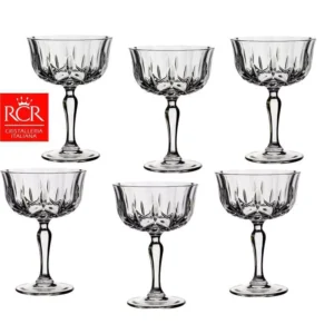 Šampano taurės RCR OPERA, 240 ml, 6 vnt