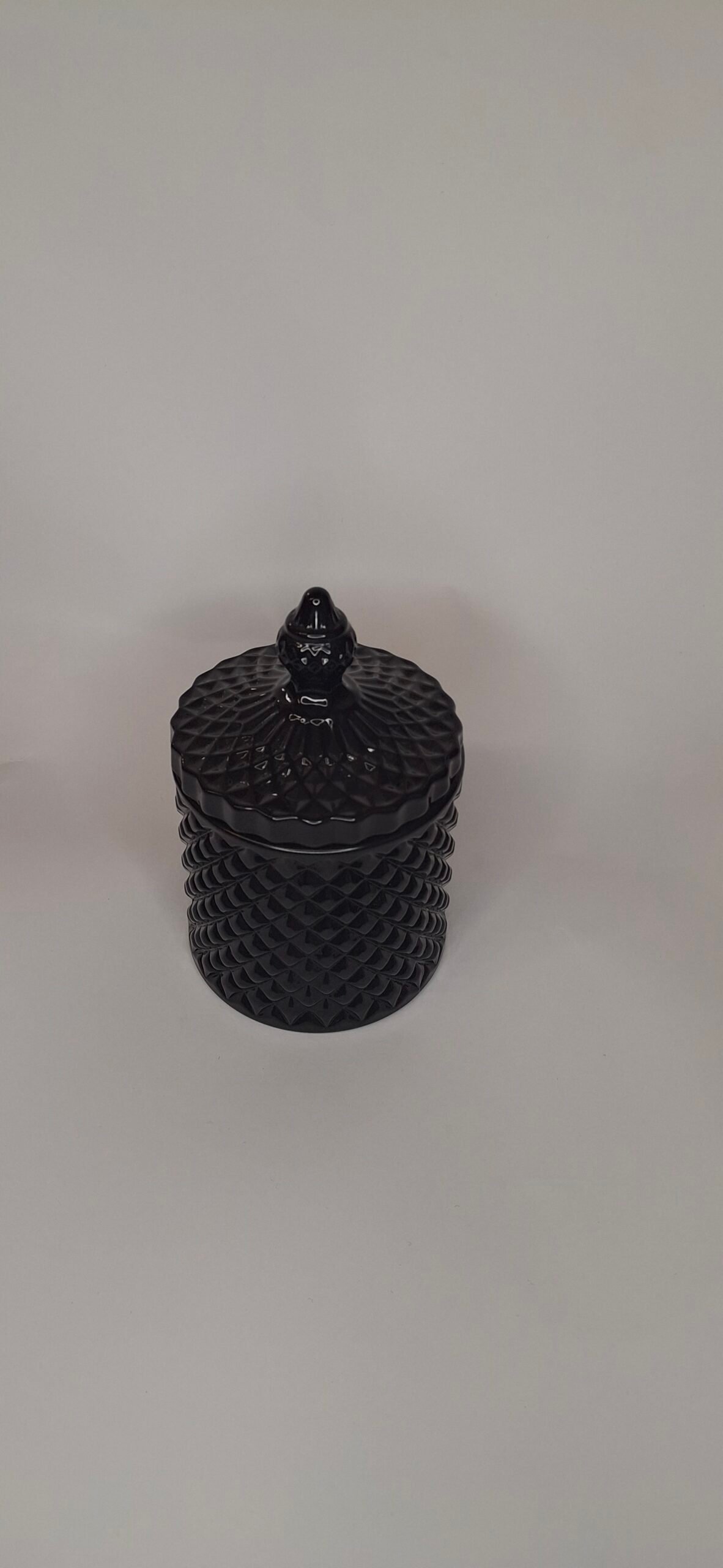 Žvakė kvepianti stikle 150g. Glamorous Hematite - Image 3