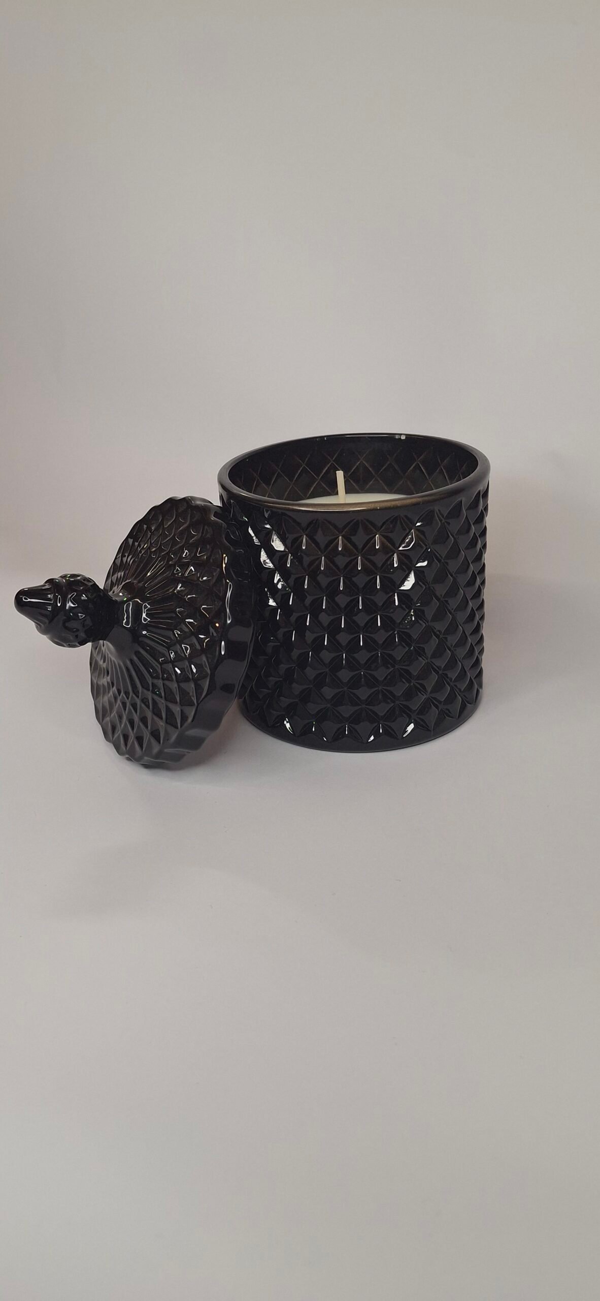 Žvakė kvepianti stikle 150g. Glamorous Hematite