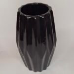 Keramikinė vaza 20cm juoda