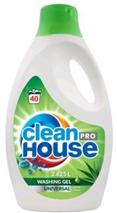 Skalbimo gelis CLEAN HOUSE Universal